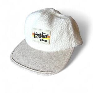 Howler Bros Wool Cotton Poly Sherpa Deep Pile Fleece Strapback Baseball Cap